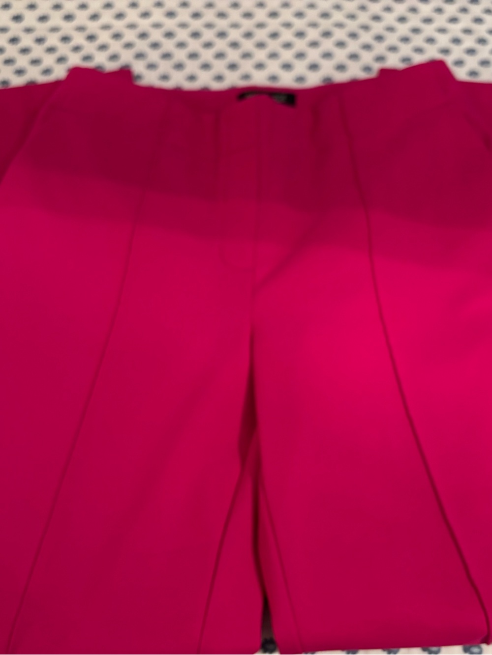 Rachel Zoe Bright Fuchsia Straight Leg Pants - Picture 8 of 12